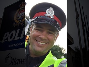 Ottawa Police Const. Bruno Gendron died Thursday while mountain biking in Larose Forest. He was 47.