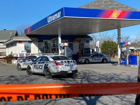 Gatineau police are investigating the suspicious death of a man whose body was found outside a gas station outside an Ultramar gas station at 1385 Boulevard La Vérendrye Ouest near the intersection of Highway 50.