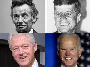 Abraham Lincoln, John F Kennedy, Bill Clinton and Joe Biden: The first three never worried about their slim margin of victory.