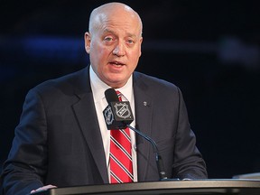 NHL deputy commissioner Bill Daly in a 2016 file photo.