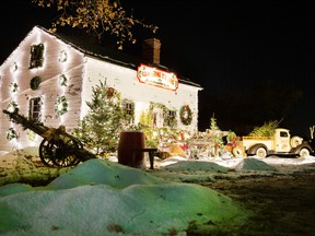 Canadian Tire’s Christmas Trail has a vintage village feel.