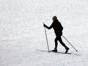 Files: Just barely, but there should be some XC skiing over the Christmas weekend this year.