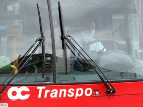 A file photo of an OC Transpo bus.