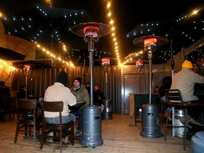 Bar Lupulus' spiffy rear deck might have cracked the code for outdoor dining in cold weather. At 7 pm on Wednesday night, the Wellington Street West patio was filling up with more lining up outside.