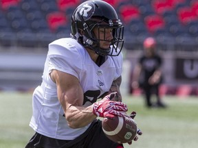 Redblacks running back Brendan Gillanders has agreed to a restructured contract with the CFL club.