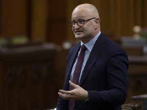 Minister of Justice and Attorney General of Canada David Lametti responds to a question during Question Period in the House of Commons, in Ottawa, Monday, Dec. 7, 2020.