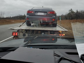 File: Speeding vehicle seized