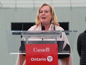 MPP Lisa MacLeod, the Ontario Minister of Heritage, Sport, Tourism and Culture Industries.