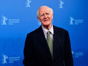 In this file photo taken on February 18, 2016 British author John le Carré (David John Moore Cornwell) attends a screening of Berlinale Special Series "The Night Manager" during the 66th Berlinale Film Festival in Berlin.