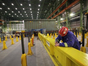 The Department of National Defence says military equipment procurement programs are within budget and on schedule, but with shipbuilding projects going billions of dollars over cost and other equipment purchases delayed, a Conservative MP says the department’s claims are pure fantasy. Supplied photo from Irving Shipbuilding Inc.