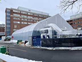 The Offload Medicine Transition Unit at The Ottawa Hospital Civic campus in a photo take on Wednesday.