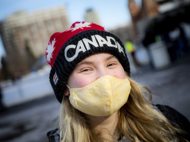 Things were gliding smoothly at the Sens Rink of Dreams at City Hall, Saturday Jan. 9, 2021. Samantha Maher came out for a skate and enjoy a Beaver Tail treat to celebrate her 18th birthday at the Rink of Dreams.