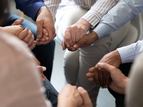 Before COVID-19, Alcoholics Anonymous members were able to gather for in-person sessions. The pandemic has forced the group online.