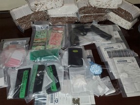 OPP has charged two people after the seizure of illegal drugs in Iroquois.
