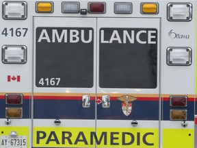 Files: Ottawa Paramedic Service ambulance