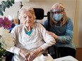 A family photo shows Jean Hayduk with her daughter, Barb Hayduk. Jean died Jan. 12, 2021, of COVID-19 while at the Revera Valley Stream Retirement Home.