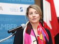 Melanie Joly, minister responsible for Official Languages, says the evolution of digital communication has hurt the French language.