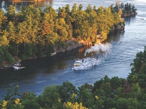 Cruising along the St. Lawrence and Ottawa rivers provides the perfect atmosphere to get away without leaving Canada.