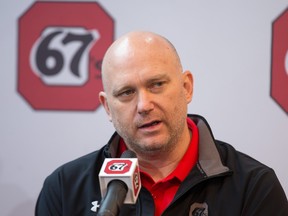 Files: Ottawa 67's coach André Tourigny