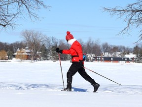 Getting some exercise near Britannia Beach.