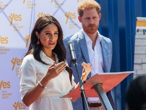 The Duke and Duchess of Sussex were told a year ago they could not choose a "one foot in, one foot out" approach to royal duties.