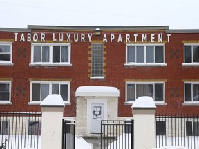 The Tabor apartments on St Denis Street.
