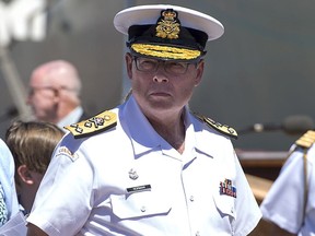 FILE: Vice-Admiral Mark Norman attends the Royal Canadian Navy Change of Command ceremony in Halifax on Wednesday, June 12, 2019.