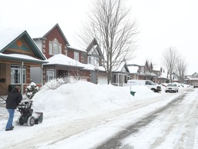 Files: Streets may still be clogged after the big snow storm.