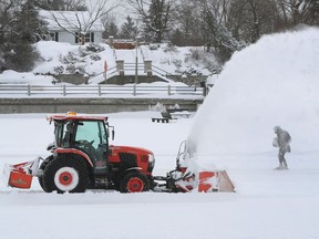 Ottawa digs out from a snowstorm.