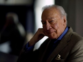 FILE PHOTO: Cast member Christopher Plummer poses for a portrait while promoting the movie "All the Money in the World" in Los Angeles, California, U.S., December 16, 2017.