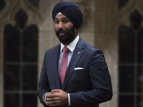 Liberal MP Raj Grewal in the House of Commons in Ottawa on Friday, June 3, 2016.