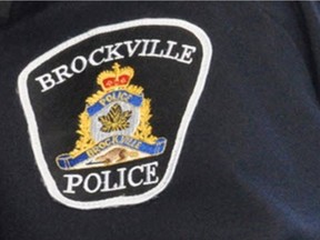 A file photo of a Brockville Police shoulder crest.