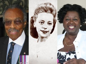 Left to right: Lincoln Alexander, Viola Desmond and Jean Augustine. All have been inspirations.