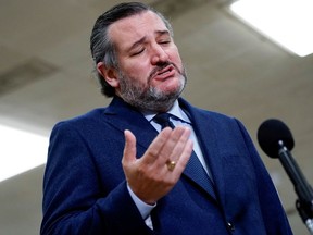 FILE PHOTO: U.S. Senator Ted Cruz (R-TX).