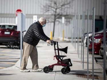 Eligible candidates for the vaccine were happy heading into the Sportsplex Sunday.