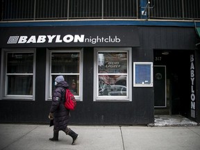 Babylon nightclub on Bank Street, Saturday, March 27, 2021.