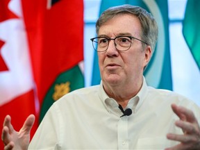 A December 2020 file photo of Ottawa Mayor Jim Watson is his office at City Hall.