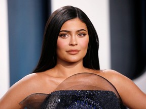 Kylie Jenner attends the Vanity Fair Oscar party in Beverly Hills during the 92nd Academy Awards, in Los Angeles, California, U.S., February 9, 2020.