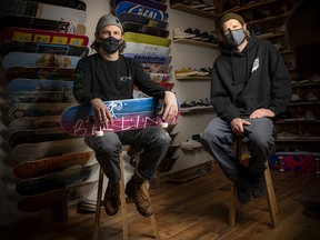 Adam Wawrzynczak, co-owner of Birling Skateboard shop, and Billy Johnson, an avid skateboarder, have come together to create a fundraising raffle for The Royal.