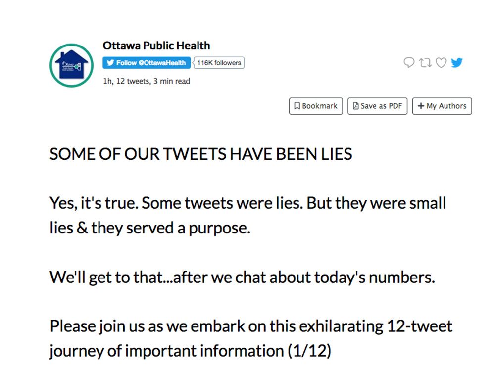 Public Health admits 'lying' in playful tweet on 'alert fatigue ...