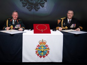Admiral Art McDonald assumed command of the Canadian Armed Forces from General Jonathan Vance, January 14, 2021. Both men are currently under military police investigation. (Canadian Forces photo)