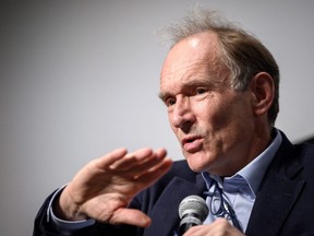 World Wide Web inventor Tim Berners-Lee, March 11, 2019.