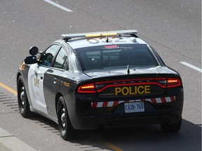 FILE: An Ontario Provincial Police cruiser.