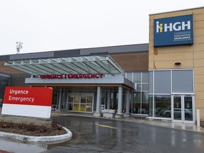 Hawkesbury and District General Hospital on Friday, March 26, 2021.