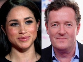 "Well hello there - thanks for the follow," Meghan Markle wrote to Piers Morgan on Twitter. "Big fan of yours!"