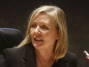 Diane Deans, chair of the police services board, pictured in a file photo.
