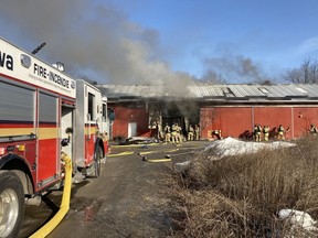 Ottawa Fire Services on Renaud Road.