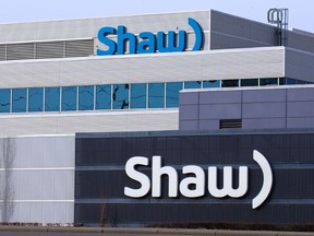 The Shaw building in northeast Calgary.