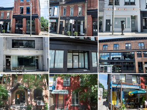 The WE Organization owns these nine properties in Toronto's East End.