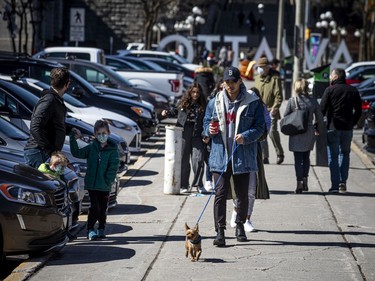 People were out and about in the ByWard Market on Saturday, the first day of much tighter COVID-19 restrictions throughout Ontario.